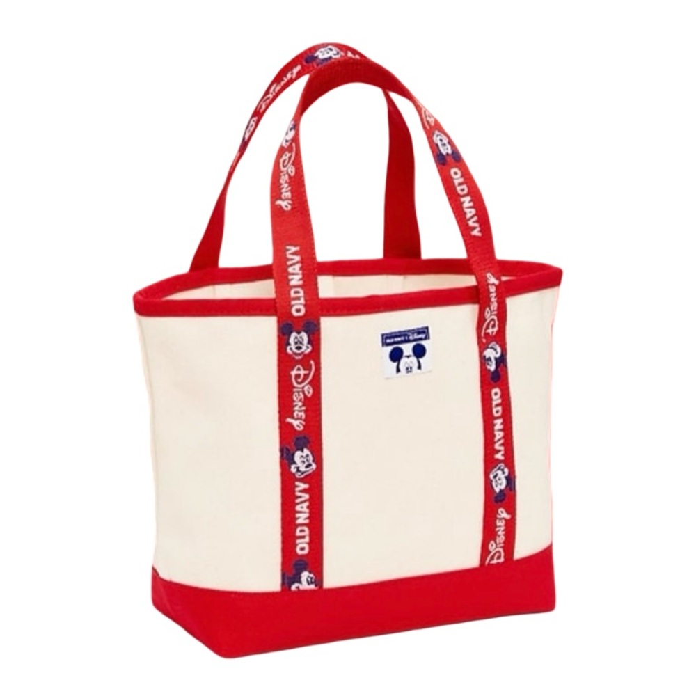Old Navy x Disney Mickey Mouse Canvas Mini Tote Bag Red